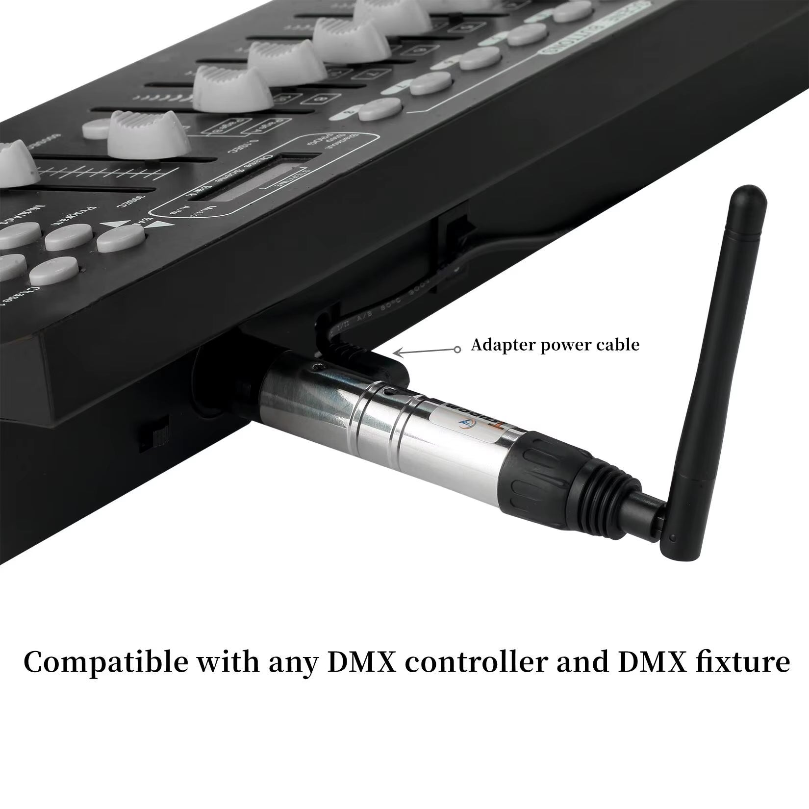 Wireless DMX 512 System 2.4G Wireless Female Receivers/Male Transmitter LED DMX512 DMX Dfi DJ Lighting Dmx Controller