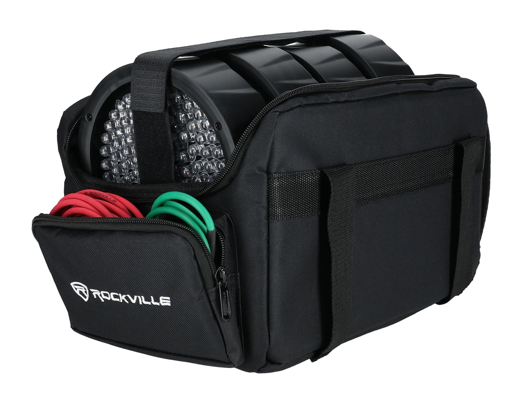 R720L Fog/Smoke Machine W/ Remote+Fluid+Multi Color Led'S+Carry Bag