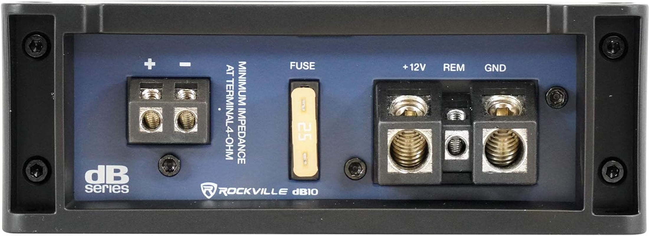 SK58 Package 8" 800W Loaded K5 Car Subwoofer Enclosure+Db10 Amplifier, 4 Ohm, Deep Bass, Compact Design, Easy Installation, for Car Audio Enthusiasts