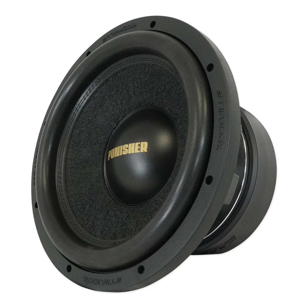 Punisher 12D2 12" 5600W Peak Car Audio Subwoofer Dual 2-Ohm Sub 1400W RMS CEA Rated