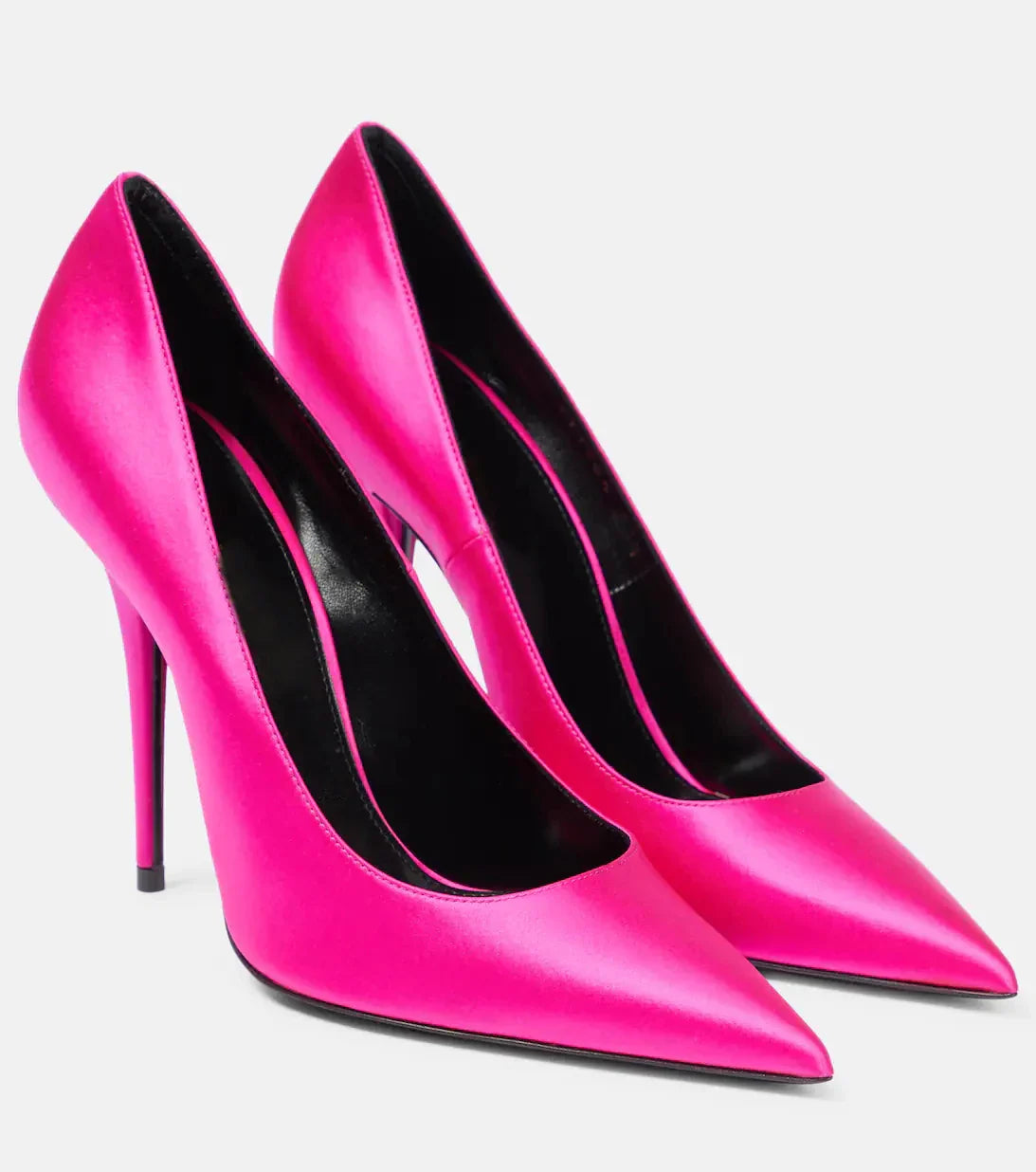 High Heel 12cm Blue Black Suede Women Pumps Super High Heels Sexy Pointed Toe Yellow Pink Satin Heels Womans Shoes 2025