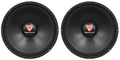(2) New  RVP15W8 2000 Watt 15" Pro Subwoofers 8 Ohm Raw Sub Woofers