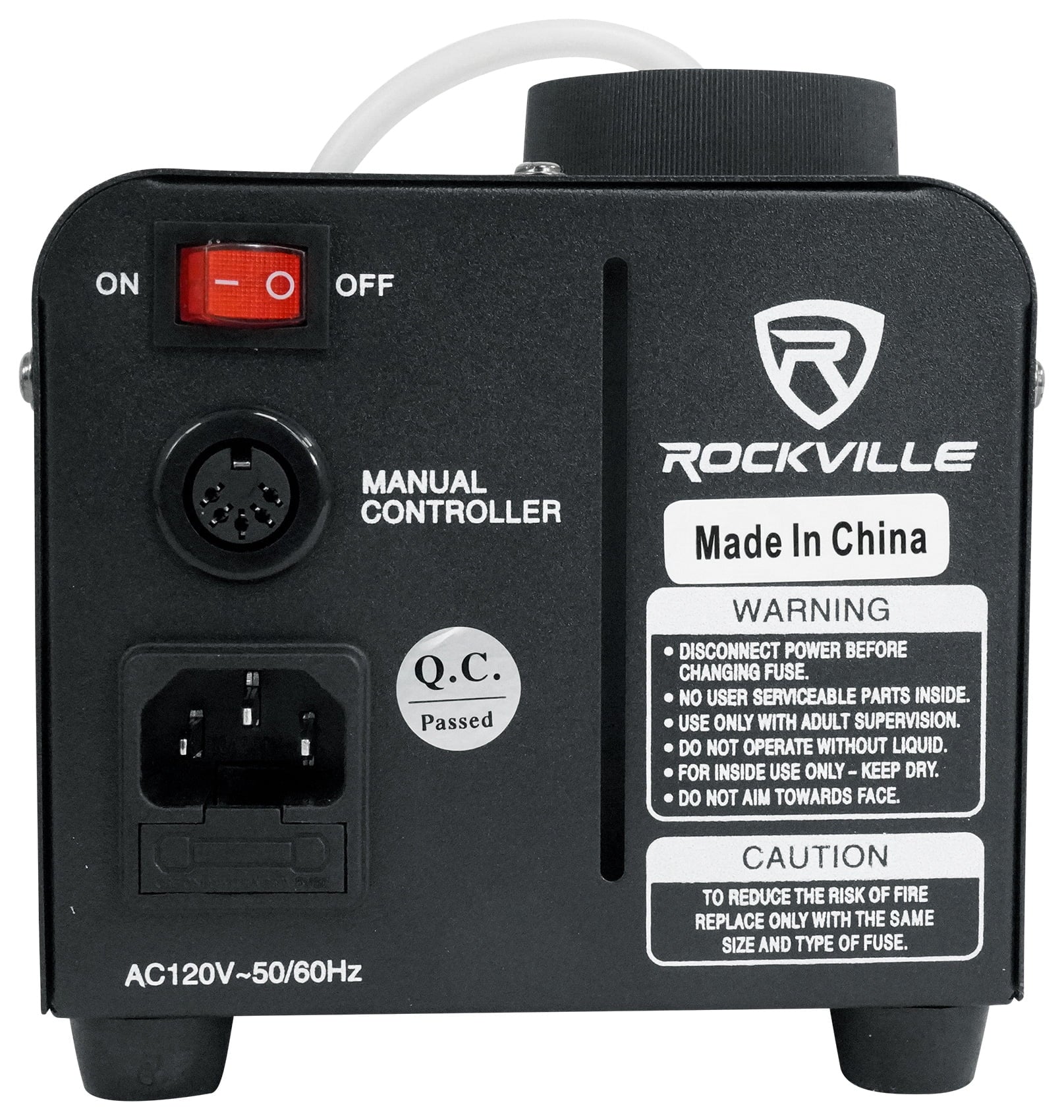 R720L Fog/Smoke Machine W/ Remote+Fluid+Multi Color Led'S+Carry Bag