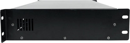 D14 7000W Peak/2000W RMS Class-D 2 Channel Amplifier, 1.5U Rack-Mount, LCD Display, Cooling Fans, Built-In Crossover, for Djs and Live Sound