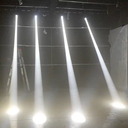 2PCS Mini LED Moving Head Light 120W Beam Spot 8 Rotating Prisms DJ Dmx Bar Strobe Stage Effect