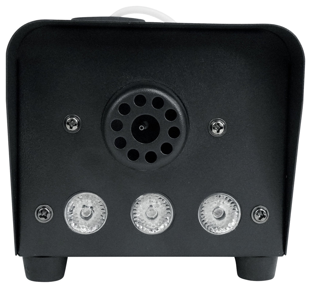 R720L Fog/Smoke Machine W/ Remote+Fluid+Multi Color Led'S+Carry Bag