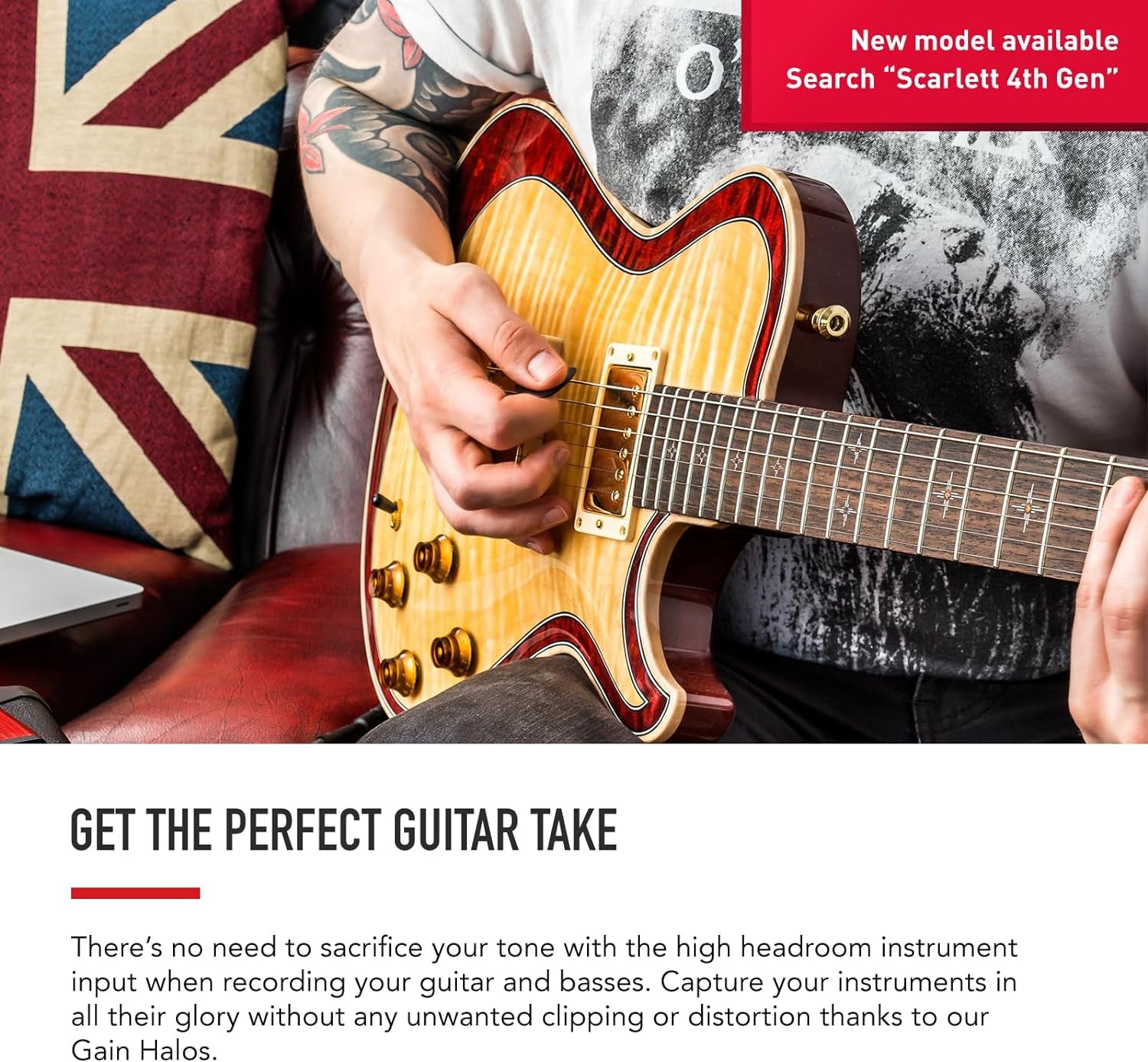 Scarlett Solo 3Rd Gen USB Audio Interface, for the Guitarist, Vocalist, Podcaste