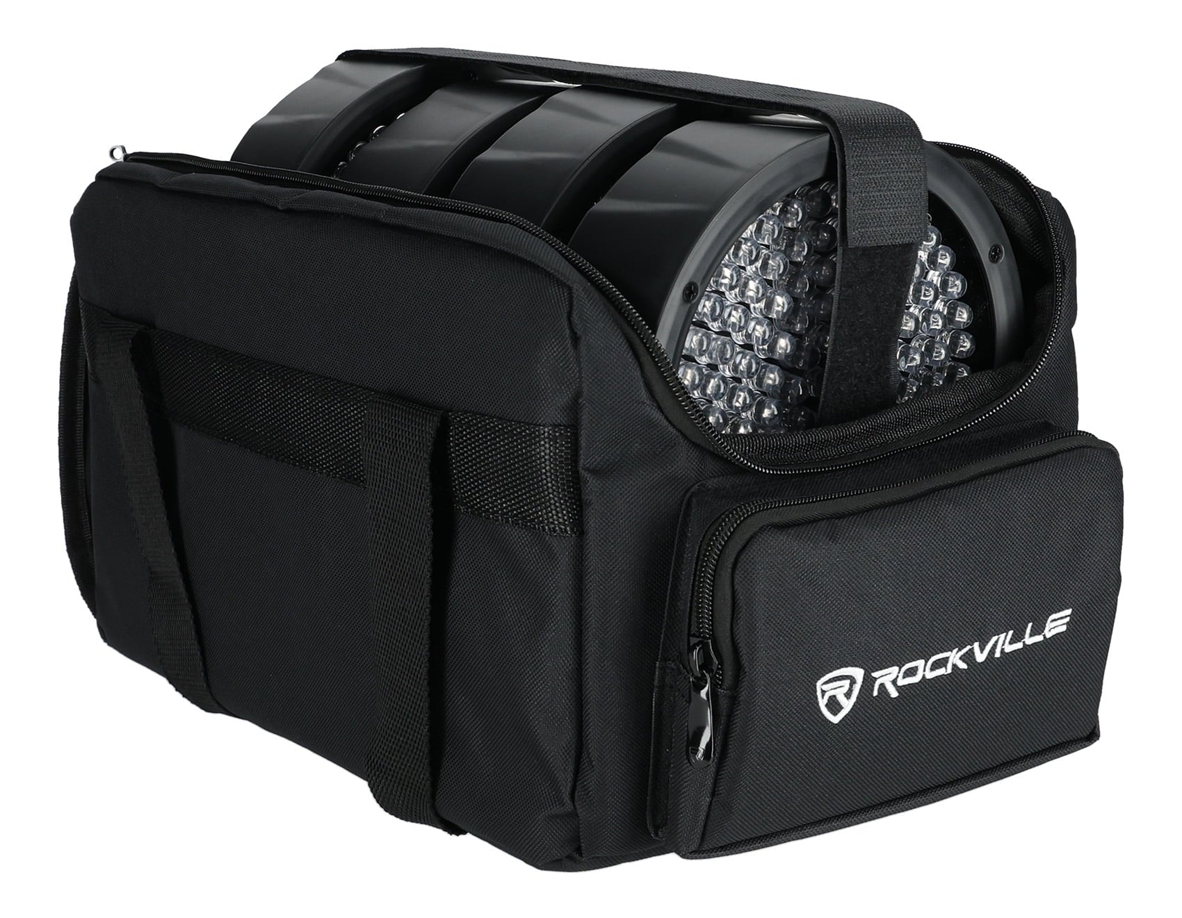 R720L Fog/Smoke Machine W/ Remote+Fluid+Multi Color Led'S+Carry Bag