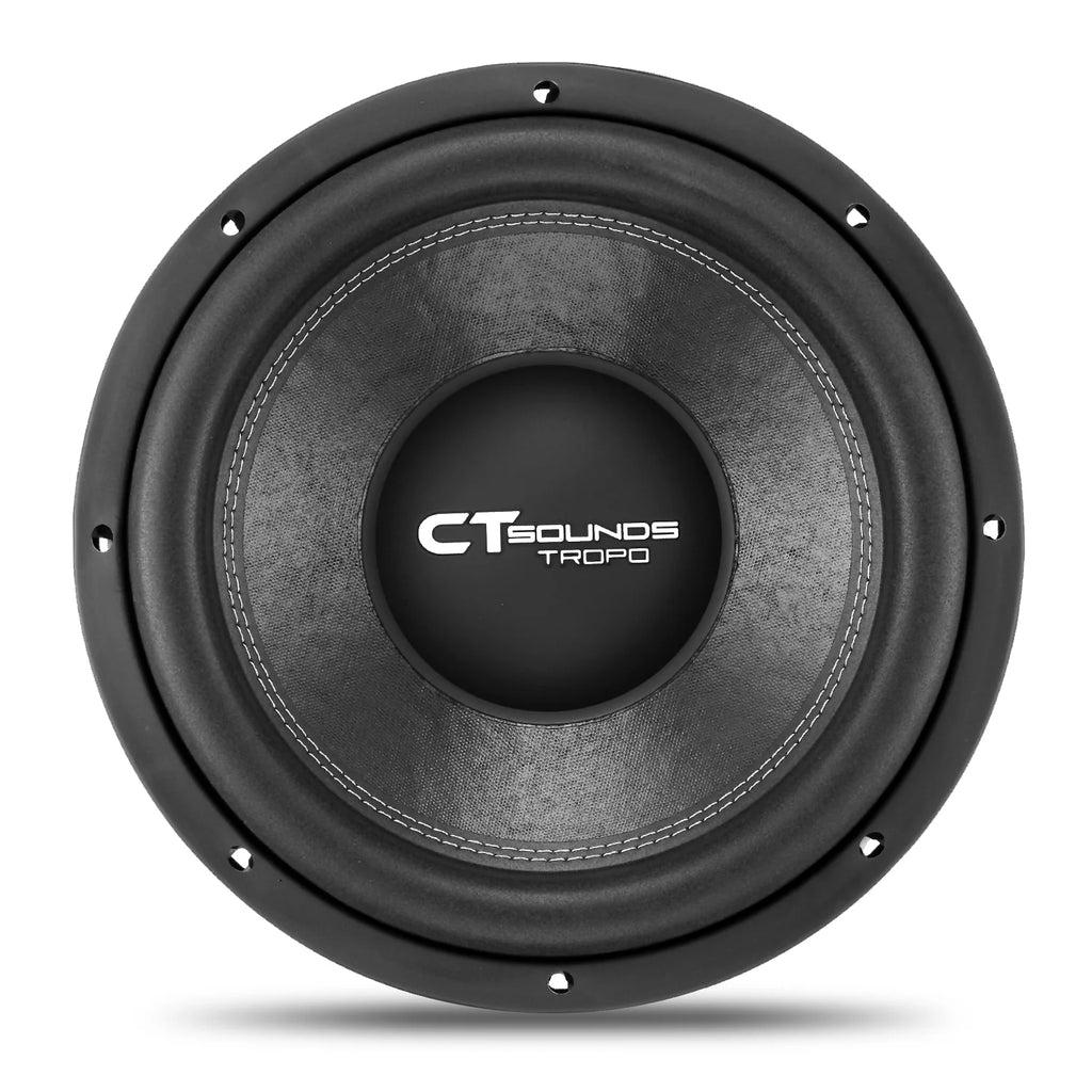 TROPO-12 12-Inch Car Subwoofer with 650 Watts RMS Power Output