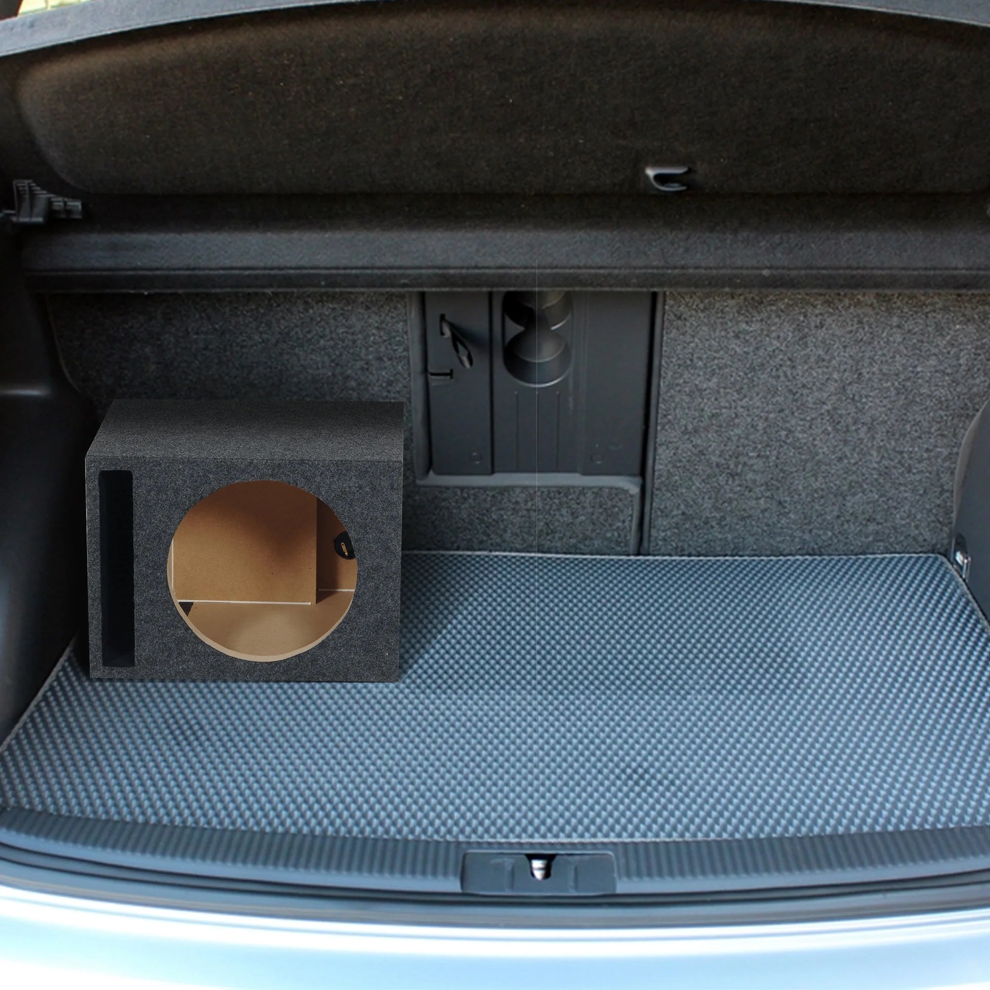 10 Inch Heavy-Duty Single Vented Vehicle Subwoofer Enclosure