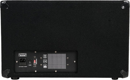 2-Pack Powered DJ PA Stage Monitor Speakers 12” 500W with Compression Driver for Live Sound, Bar, Church (METIS-12MPW-PAIR)