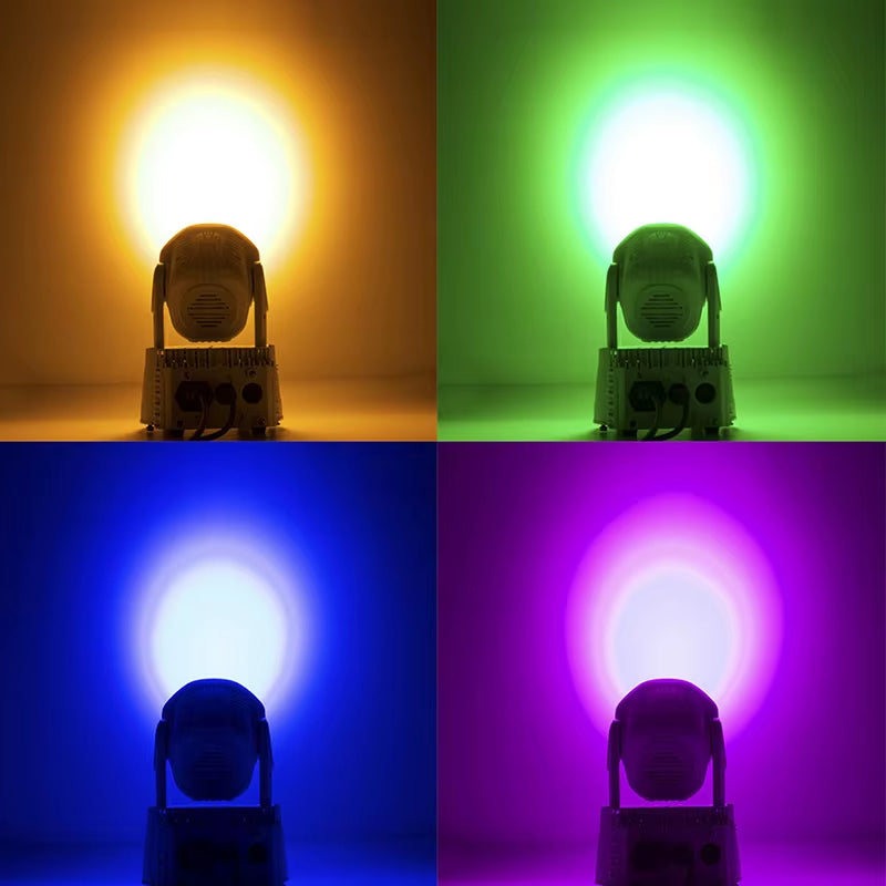 Mini LED 7X12W RGBW/18W RGBWA+UV Wash Moving Head Lighting Dj Disco Ball Lights