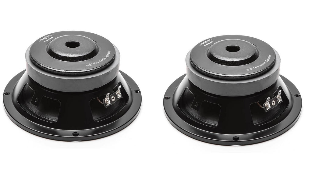 (2) NEW SKAR AUDIO FSX65-4 6.5-INCH 4 OHM 300W MAX CAR PRO AUDIO SPEAKERS - PAIR