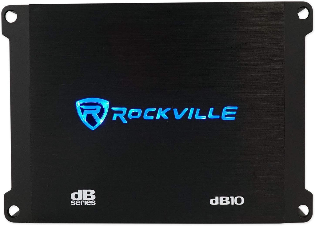 SK58 Package 8" 800W Loaded K5 Car Subwoofer Enclosure+Db10 Amplifier, 4 Ohm, Deep Bass, Compact Design, Easy Installation, for Car Audio Enthusiasts