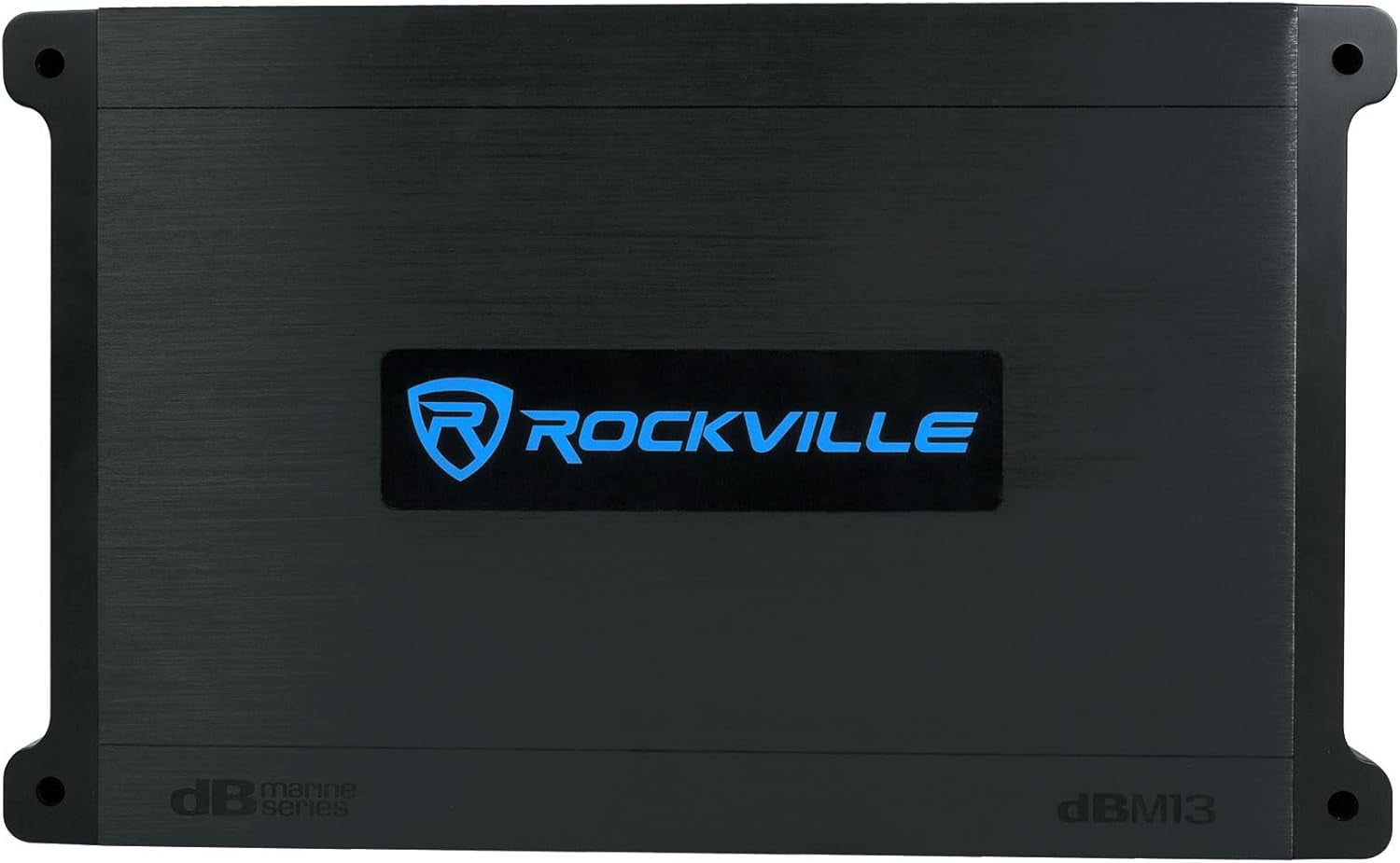 DBM13 3000W Peak/750W RMS Mono Amplifier for Boat Subwoofers, 2 Ohm, Weather-Resistant, Bass Remote, High-Performance Audio