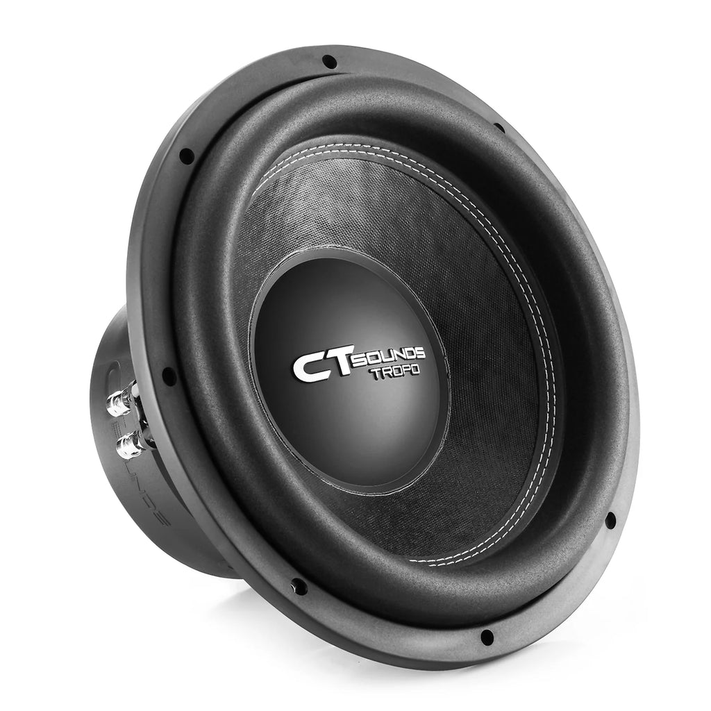 TROPO-12 12-Inch Car Subwoofer with 650 Watts RMS Power Output