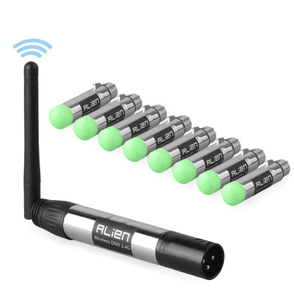 ALIEN DMX512 Dfi Controller 2.4G Wireless Transmitter Receiver for Disco DJ Party Bar Stage Par Moving Head Beam Laser Lighting