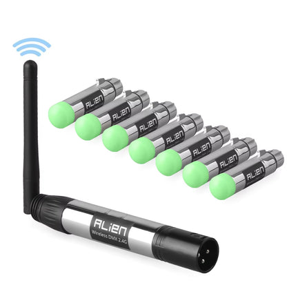 ALIEN DMX512 Dfi Controller 2.4G Wireless Transmitter Receiver for Disco DJ Party Bar Stage Par Moving Head Beam Laser Lighting