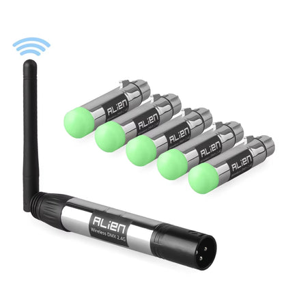 ALIEN DMX512 Dfi Controller 2.4G Wireless Transmitter Receiver for Disco DJ Party Bar Stage Par Moving Head Beam Laser Lighting