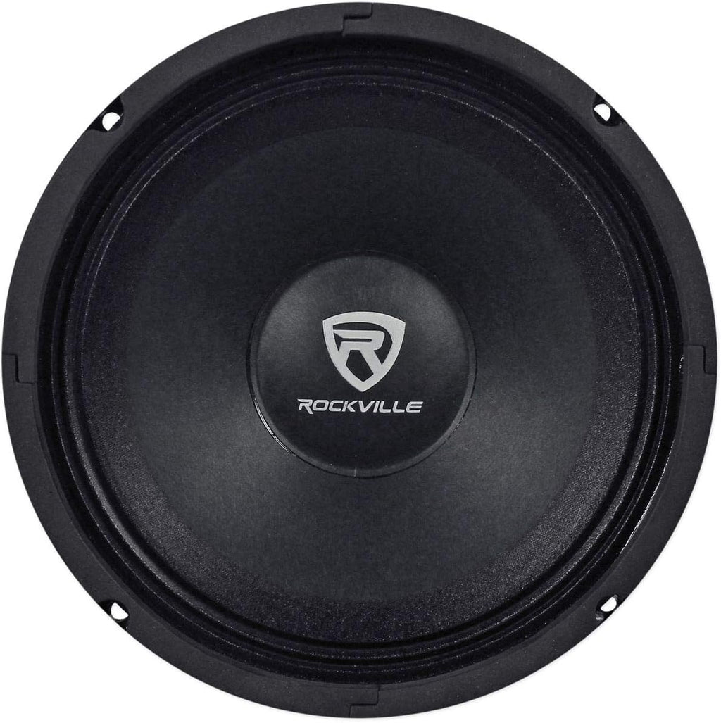RM88PRO Mid-Range Competition Car Speaker, 8”, 300W, 8 Ohm, Kevlar Cone, Open Basket, CEA Compliant, 100Oz Magnet, Perfect for Car Audio