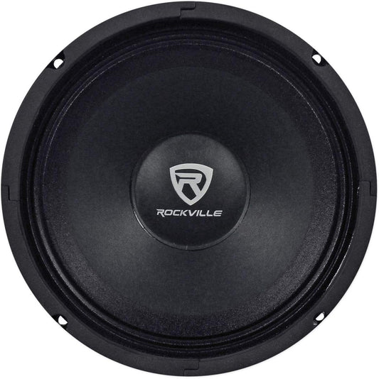 RM88PRO Mid-Range Competition Car Speaker, 8”, 300W, 8 Ohm, Kevlar Cone, Open Basket, CEA Compliant, 100Oz Magnet, Perfect for Car Audio