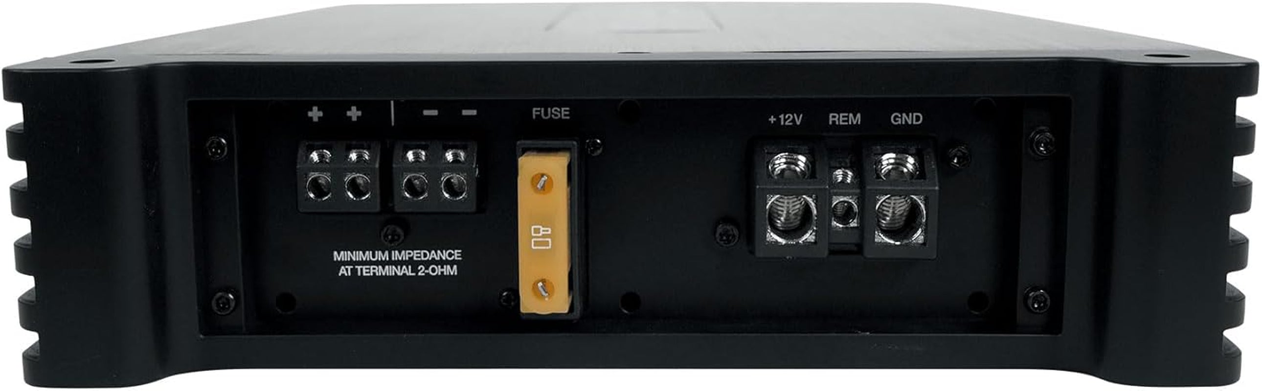 DBM13 3000W Peak/750W RMS Mono Amplifier for Boat Subwoofers, 2 Ohm, Weather-Resistant, Bass Remote, High-Performance Audio