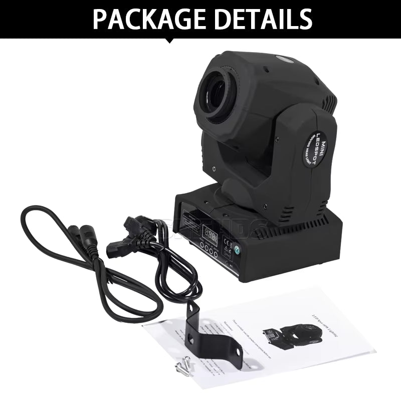 Good Technology LED 60W Moving Head Lighting for DMX512 Stage Effect DJ Festivals Disco Home Entertainments