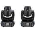 2PCS Mini LED Moving Head Light 120W Beam Spot 8 Rotating Prisms DJ Dmx Bar Strobe Stage Effect
