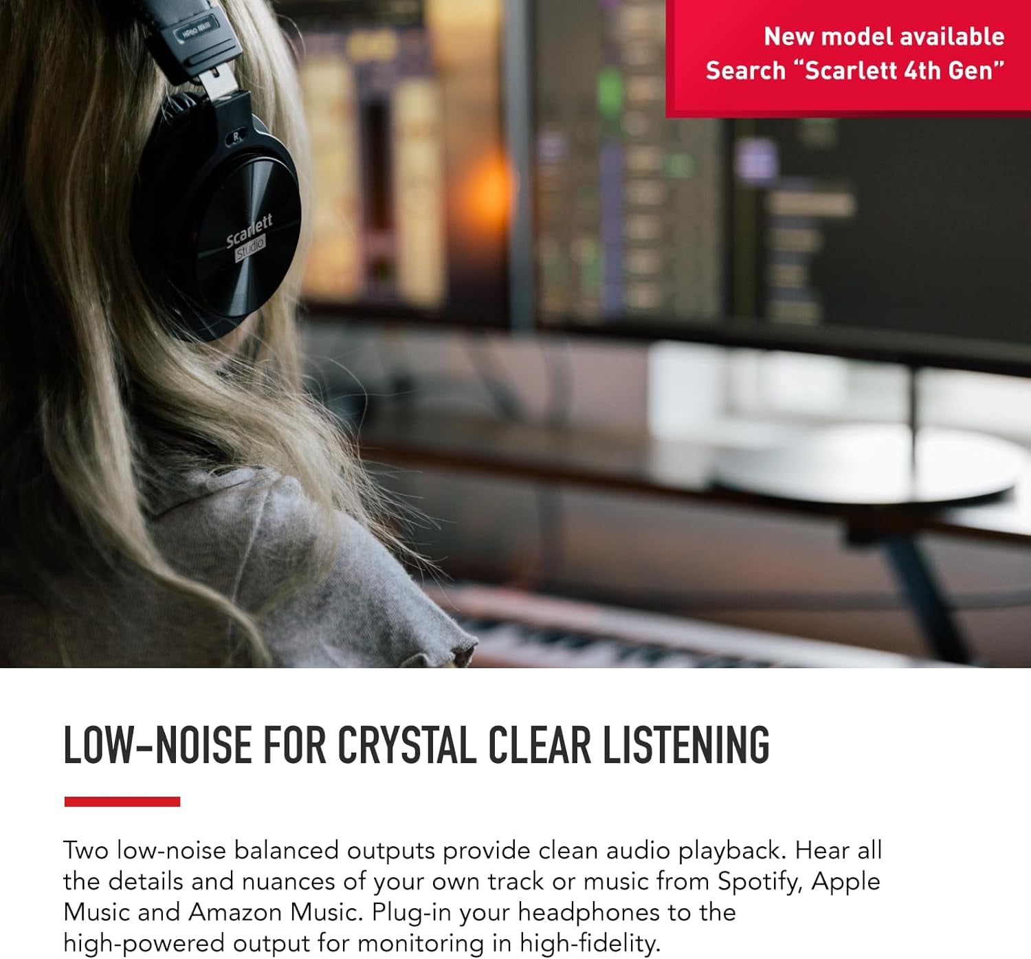 Scarlett Solo 3Rd Gen USB Audio Interface, for the Guitarist, Vocalist, Podcaste