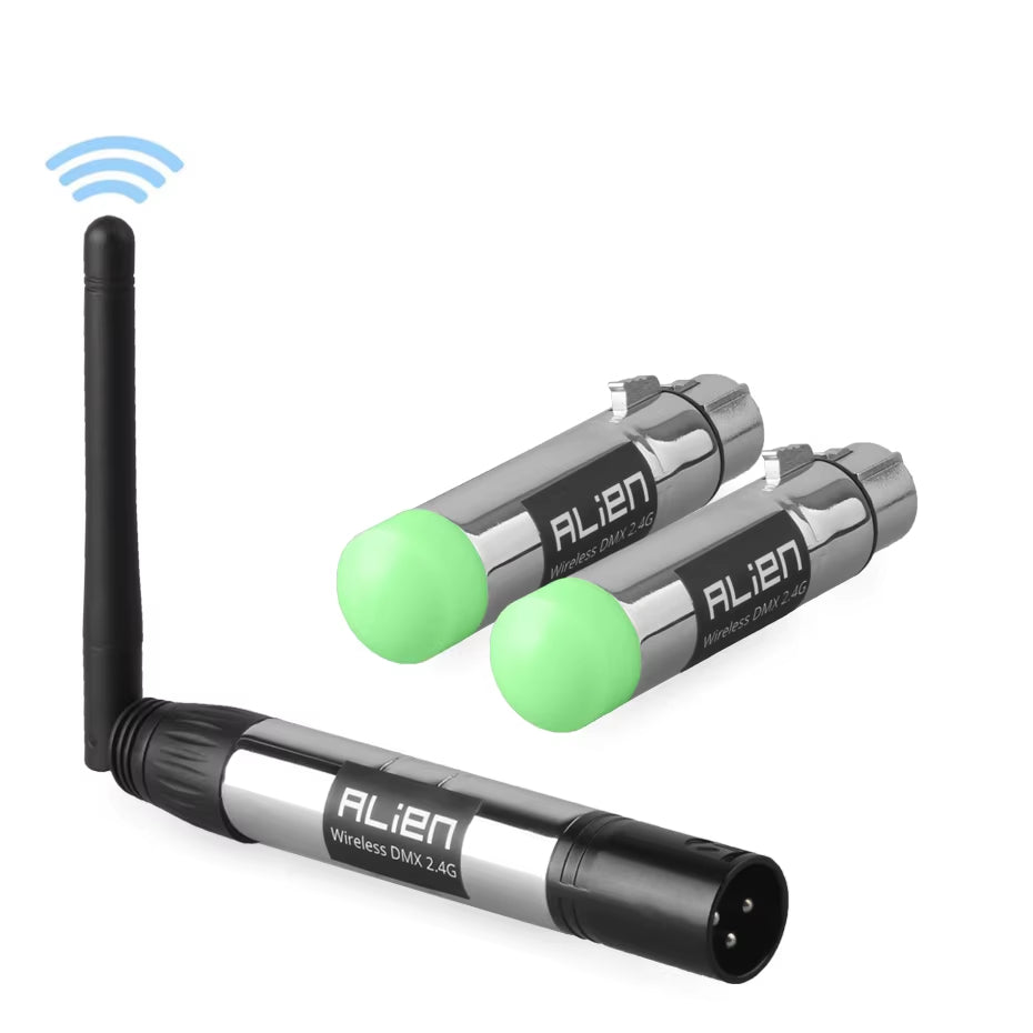 ALIEN DMX512 Dfi Controller 2.4G Wireless Transmitter Receiver for Disco DJ Party Bar Stage Par Moving Head Beam Laser Lighting
