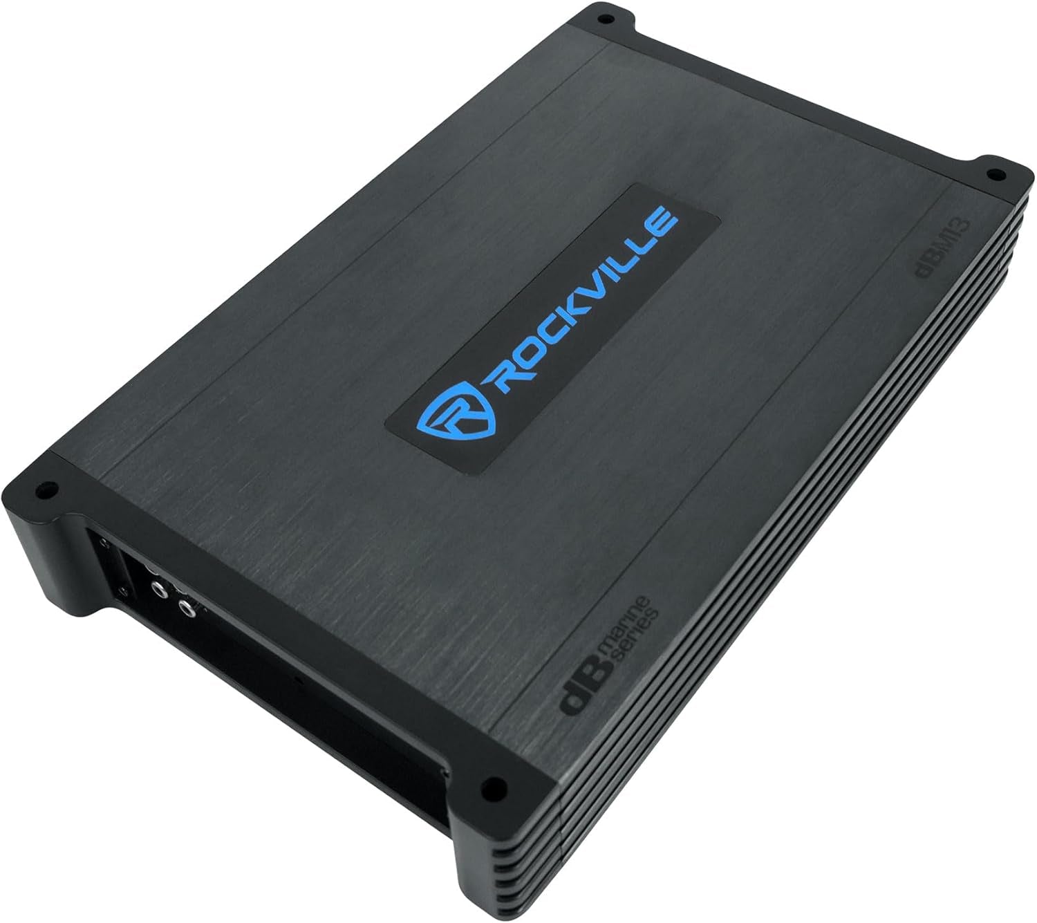 DBM13 3000W Peak/750W RMS Mono Amplifier for Boat Subwoofers, 2 Ohm, Weather-Resistant, Bass Remote, High-Performance Audio