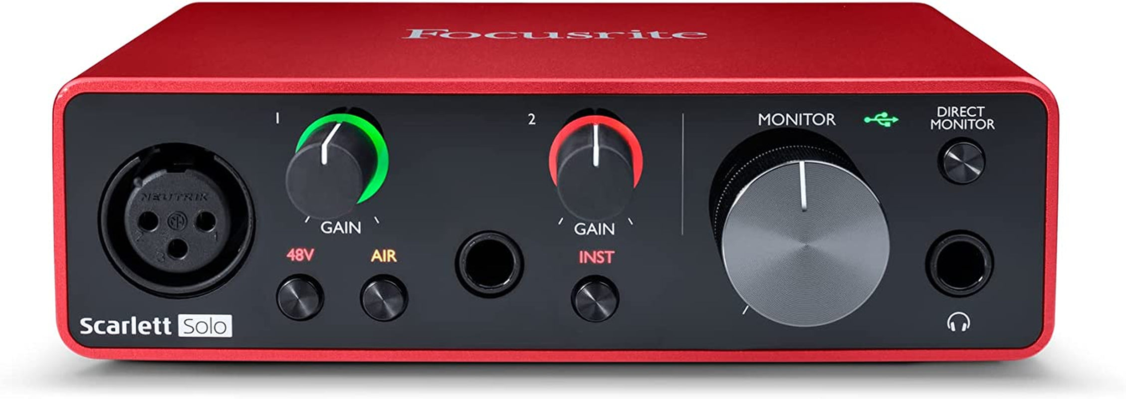 Scarlett Solo 3Rd Gen USB Audio Interface, for the Guitarist, Vocalist, Podcaste
