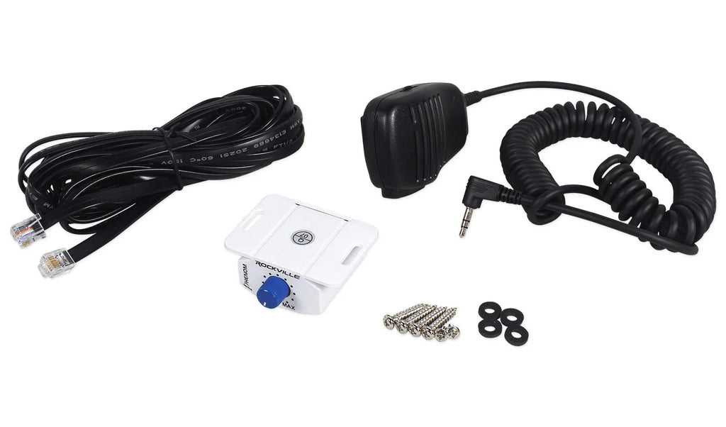 RXM-S6 Marine/Boat 2600 Watt 6 Channel Amplifier + PA Microphone