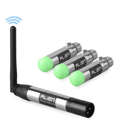 ALIEN DMX512 Dfi Controller 2.4G Wireless Transmitter Receiver for Disco DJ Party Bar Stage Par Moving Head Beam Laser Lighting