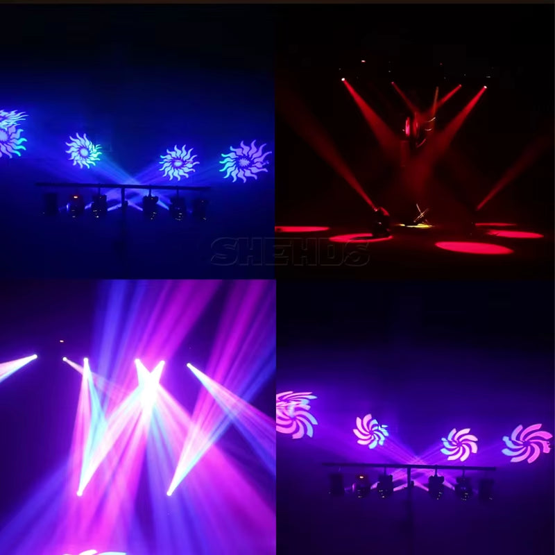 Good Technology LED 60W Moving Head Lighting for DMX512 Stage Effect DJ Festivals Disco Home Entertainments