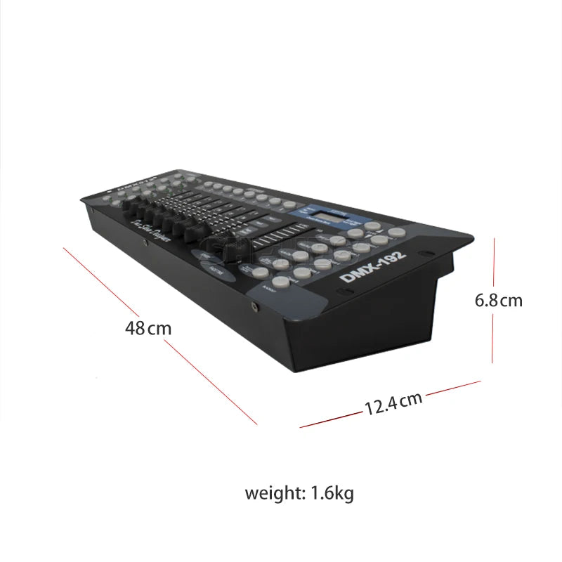 DMX512 Stage Light DMX Controller Console DMX 192 Controller for Led Par Moving Head Stage Party DJ Light DMX Disco Equipment